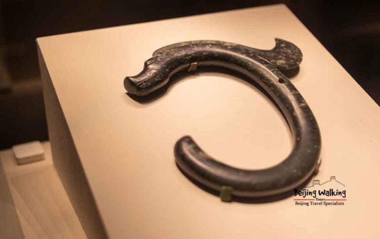 Massive Hongshan Jade Dragon Discovered in Neolithic Tomb